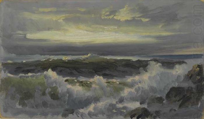 A Rough Surf, William Trost Richards